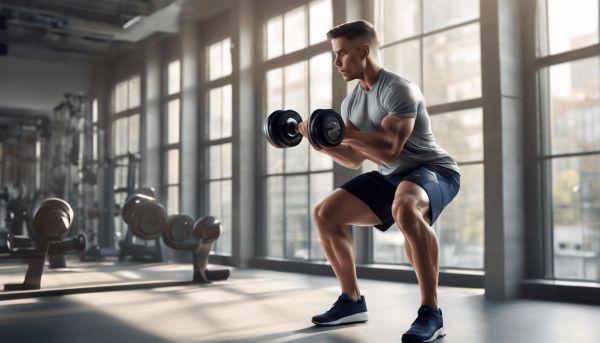 Exercice haltère bras : débutez votre routine de musculation efficacement