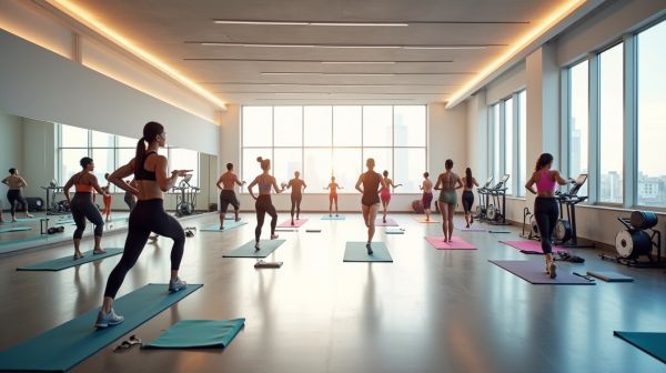 Studio 208 rue de Vaugirard Paris : une salle de sport moderne avec des cours variés