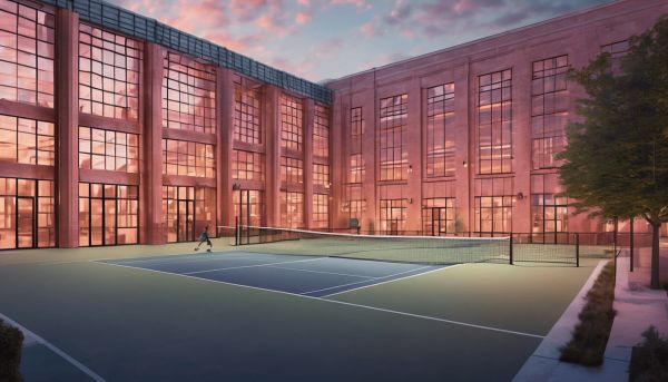 Un centre de tennis inattendu au cœur de Tulsa